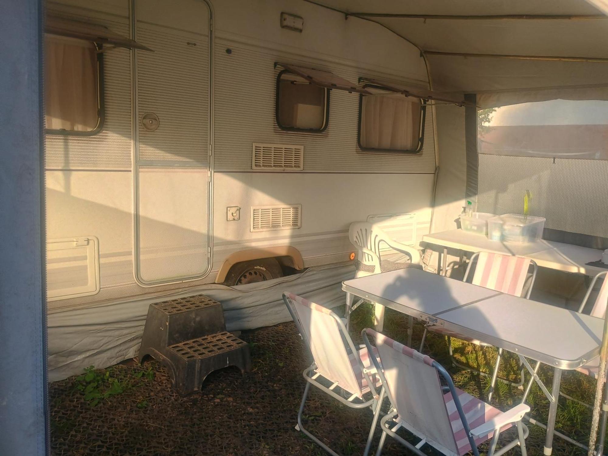 Wildcamp Resort Masseria La Murgia Unterkunft In Einem Wohnwagen Rimbach  Eksteriør bilde